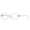 Vintage Round Metal Frame Glasses for Women