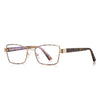 Elegant Square Metal Eyeglasses Frame for Women