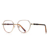 Geometric Hexagon Eyeglasses Frame for Women