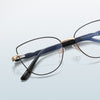 Stella Retro Cat-Eye Metal Glasses Frames