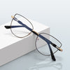 Stella Retro Cat-Eye Metal Glasses Frames