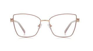 Retro Cat Eye Anti Blue Light Glasses Metal Frame
