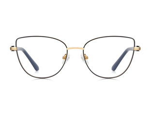 Stella Retro Cat-Eye Metal Glasses Frames