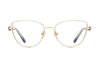 Stella Retro Cat-Eye Metal Glasses Frames