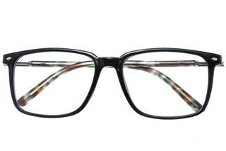 Hollis Glasses Rectangle Black Glasses for Men