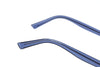 Crystal Translucent Rectangle Blue Glasses for Men