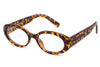 Andrea Glasses Oval Tortoiseshell Glasses for Men and Women