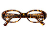 Andrea Glasses Oval Tortoiseshell Glasses for Men and Women