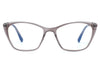 Valeria Glasses Cat-eye Grey Glasses for Women