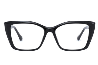 Modern Cat-Eye Acetate Eyeglasses Frame – Vintage Inspired Clear & Ombre Eyewear for Women