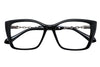 Modern Cat-Eye Acetate Eyeglasses Frame – Vintage Inspired Clear & Ombre Eyewear for Women