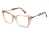 Modern Cat-Eye Acetate Eyeglasses Frame – Vintage Inspired Clear & Ombre Eyewear for Women