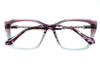 Modern Cat-Eye Acetate Eyeglasses Frame – Vintage Inspired Clear & Ombre Eyewear for Women