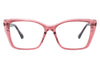 Modern Cat-Eye Acetate Eyeglasses Frame – Vintage Inspired Clear & Ombre Eyewear for Women