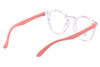 Classic Glossy Black Anti-Blue Light Round Glasses