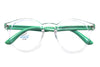 Classic Glossy Black Anti-Blue Light Round Glasses