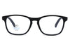 Classic Matte Black Anti-Blue Light Computer Glasses