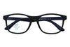 Classic Matte Black Anti-Blue Light Computer Glasses