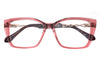 Modern Cat-Eye Acetate Eyeglasses Frame – Vintage Inspired Clear & Ombre Eyewear for Women